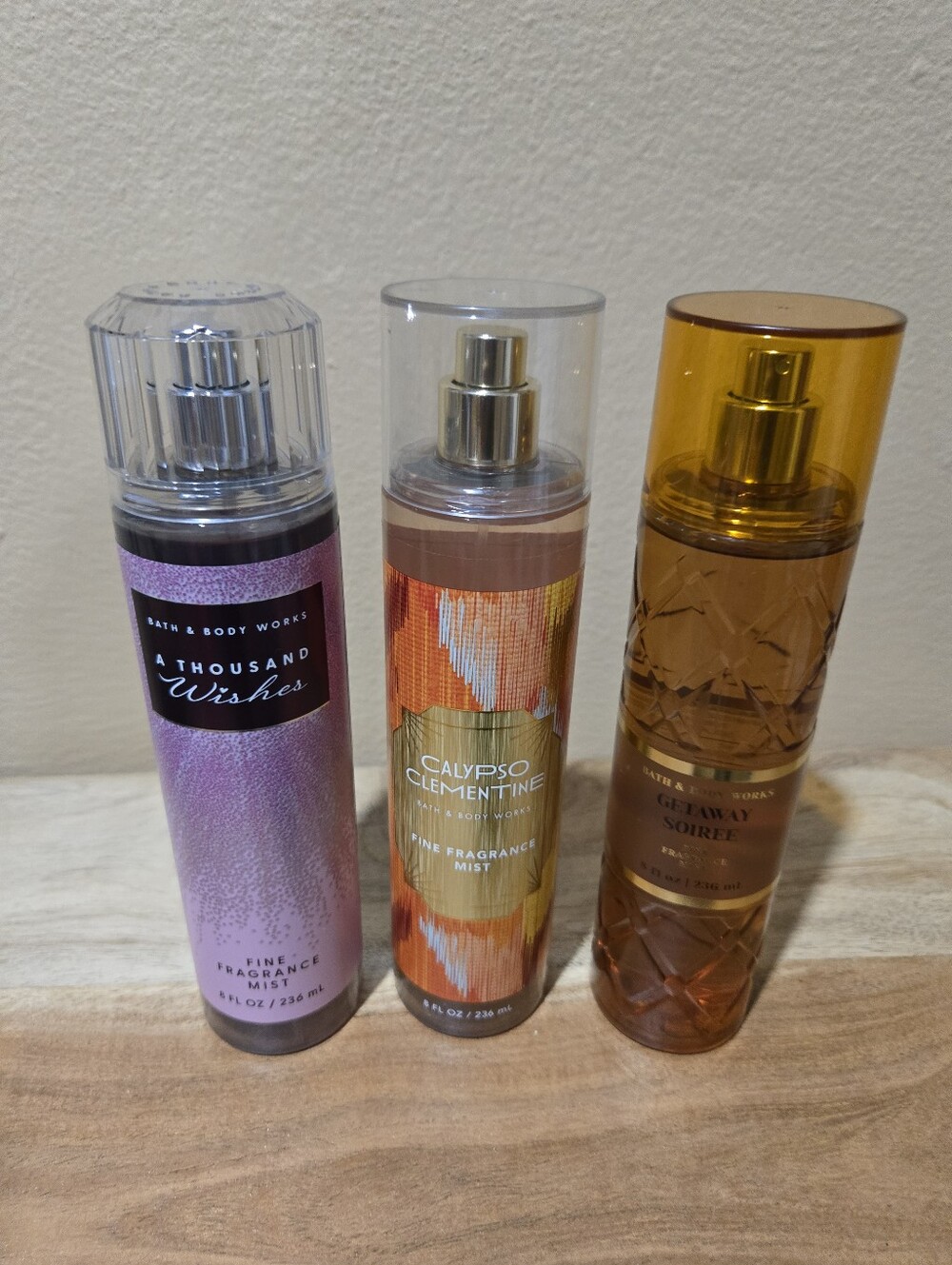 Bath & Body Works Fine Fragrance Mist (3-Pack)